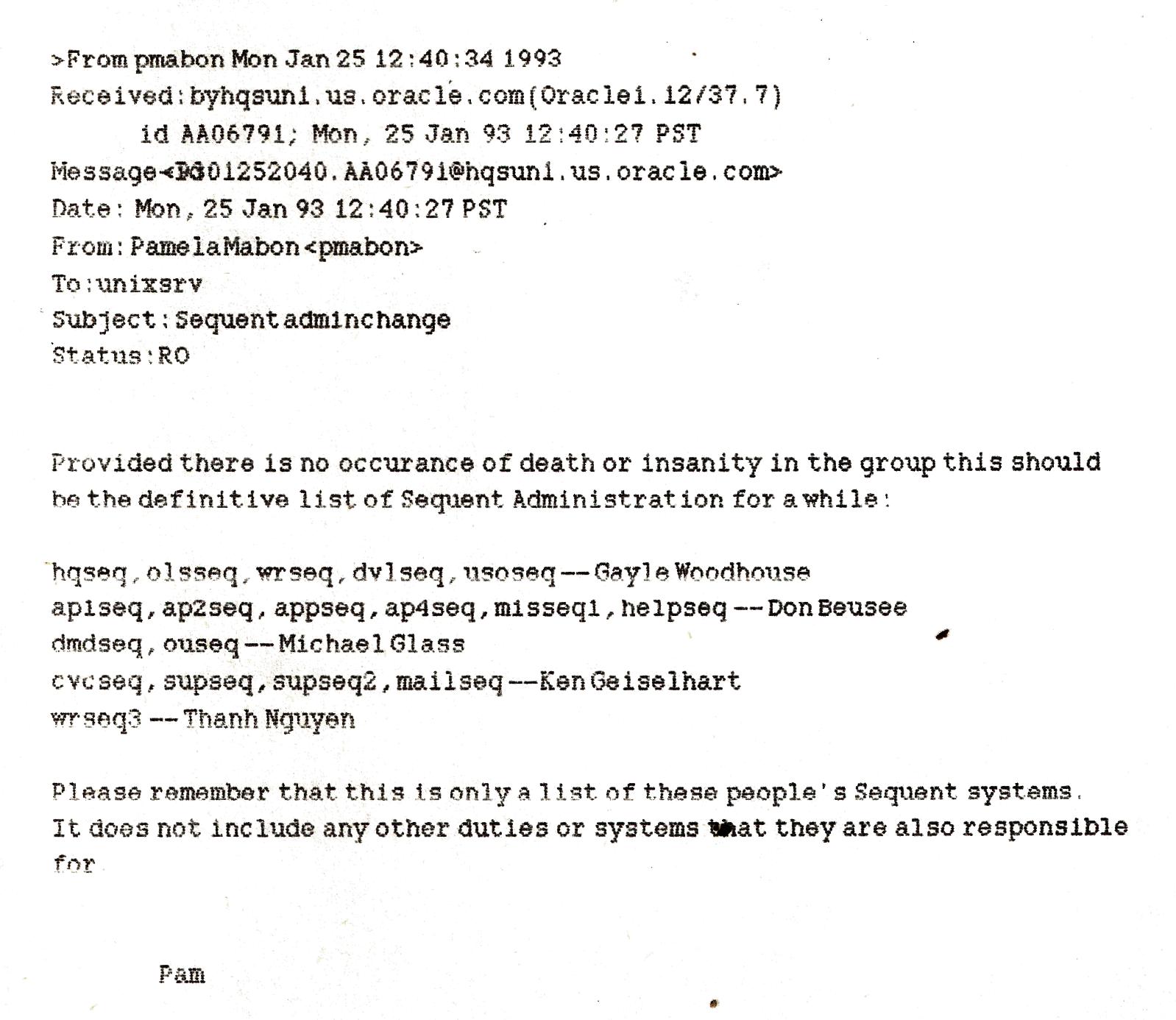 Thomas Childers' email printout, page 46 of 134